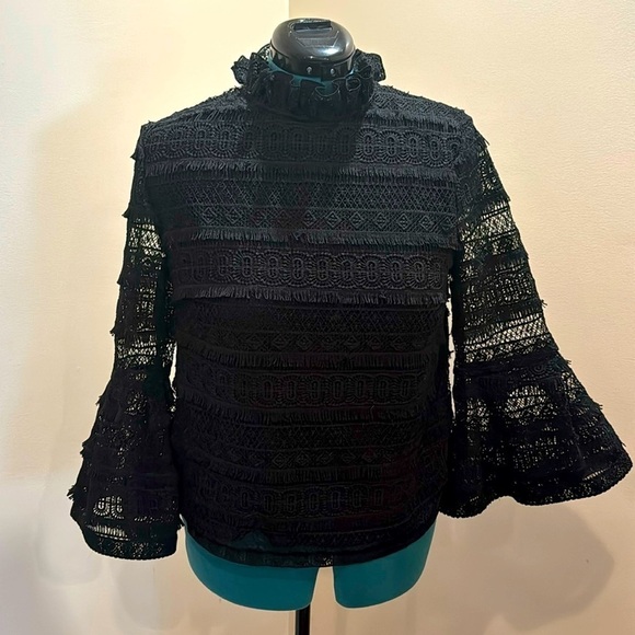 Ina Tops - NWOT lace detail top